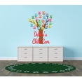 thumbnail image 2 of DAYCARE - Vinyl Daycare Kids Playroom Removable Multicolored Alphabet Tree Decoration Customized Name Lettering Design Easy To Apply Wall Decal - Adhesive Child Care Wall Decal Sticker 14" x 20", 2 of 3
