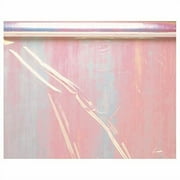 Stunning Opal Iridescent Cello Wrap - 10' x 30" Sheets (Pack of 1 Roll) - Perfect for Gifts, Baskets, & Crafts - Unique Shimmer Effect