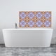 thumbnail image 2 of Calcomanías de piso, 10 piezas Etiqueta de azulejos removibles Calcomanías de azulejos Etiqueta de piso de alta capacidad, 2 of 8
