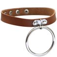 thumbnail image 1 of Collier Ras du Cou Cercle Nouveauté Punk Collier Ras du Cou Rock pour Femmes & Hommes, 1 of 10