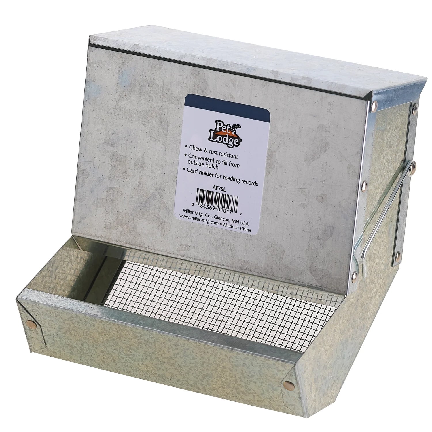 Caitec F7SI 7 in. Sifter Feeder with Lid