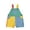 a-Sky Blue61, variant on FINALGANG Toddler Kids Boys Girls Color Block Overalls Shorts Adjustable Straps Patch Pocket Casual Bib Overalls For Summer Daily Wear Leisure Shorts