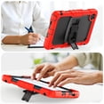thumbnail image 5 of FJLBDE Case for Lenovo Tab One 8.7 inch/K9 TB305FU 2025, Rugged Shockproof Tablet Cases Cover with Kickstand Shoulder Strap, Red, 5 of 7