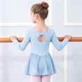 thumbnail image 5 of 3-4 Years Newborn Toddler Ballet Dance Leotards Skirt Ballerina Ballet Outfit Dresses Puff Sleeve Sleep & Play One-Piece Bodysuit Newborns Everyday Wear, 5 of 8