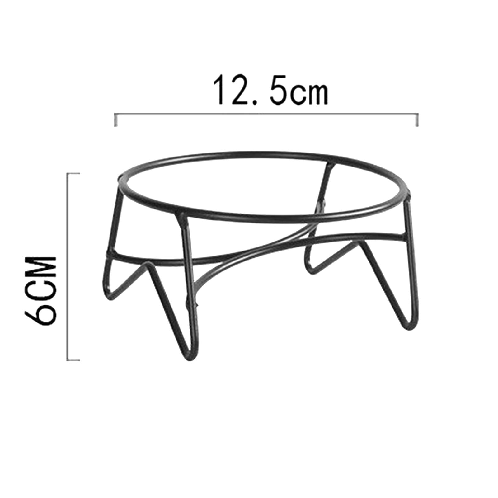 oshhni 3xElevated Raised Bowls Stand Kitten Food Dispenser Pet Food Feeder Holder 12.5cmx6cm Single