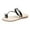 Black, variant on JikouIivo Women Summer Clip-Toe Shoes Rhinestone Flats Casual Beach Sandals Slippers for Women Clearance