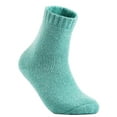 thumbnail image 4 of Lian LifeStyle Men's 6 Pairs Extra Thick Wool Boot Socks Crew Plain Size 6-10 Assorted LK1603, 4 of 4