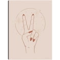 thumbnail image 1 of Cuadro Decorativo - Estoy en paz en este espacio Jr  Impresión en canvas, estrechado., 1 of 2