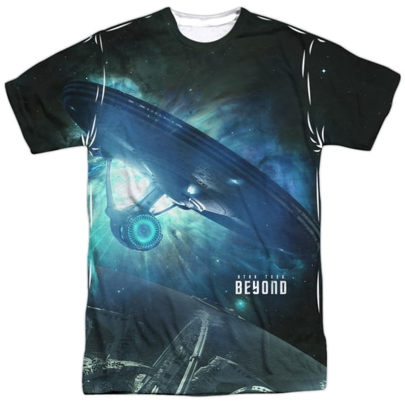 Men's Star Trek Out There Sublimation T-shirt XXX-Large White
