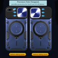 thumbnail image 3 of for iPhone 8 Plus Case/iPhone 7 Plus Case,Metal Stand Ring Holder,Camera Lens Protector 7/8 Plus Cases Women Men,Slim Bumper Full Protection Shockproof Cover (Blue), 3 of 14