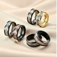 thumbnail image 4 of Radetop 8mm Stainless Steel Ring for Men Wedding Band Rings Size 7-13, 4 of 4