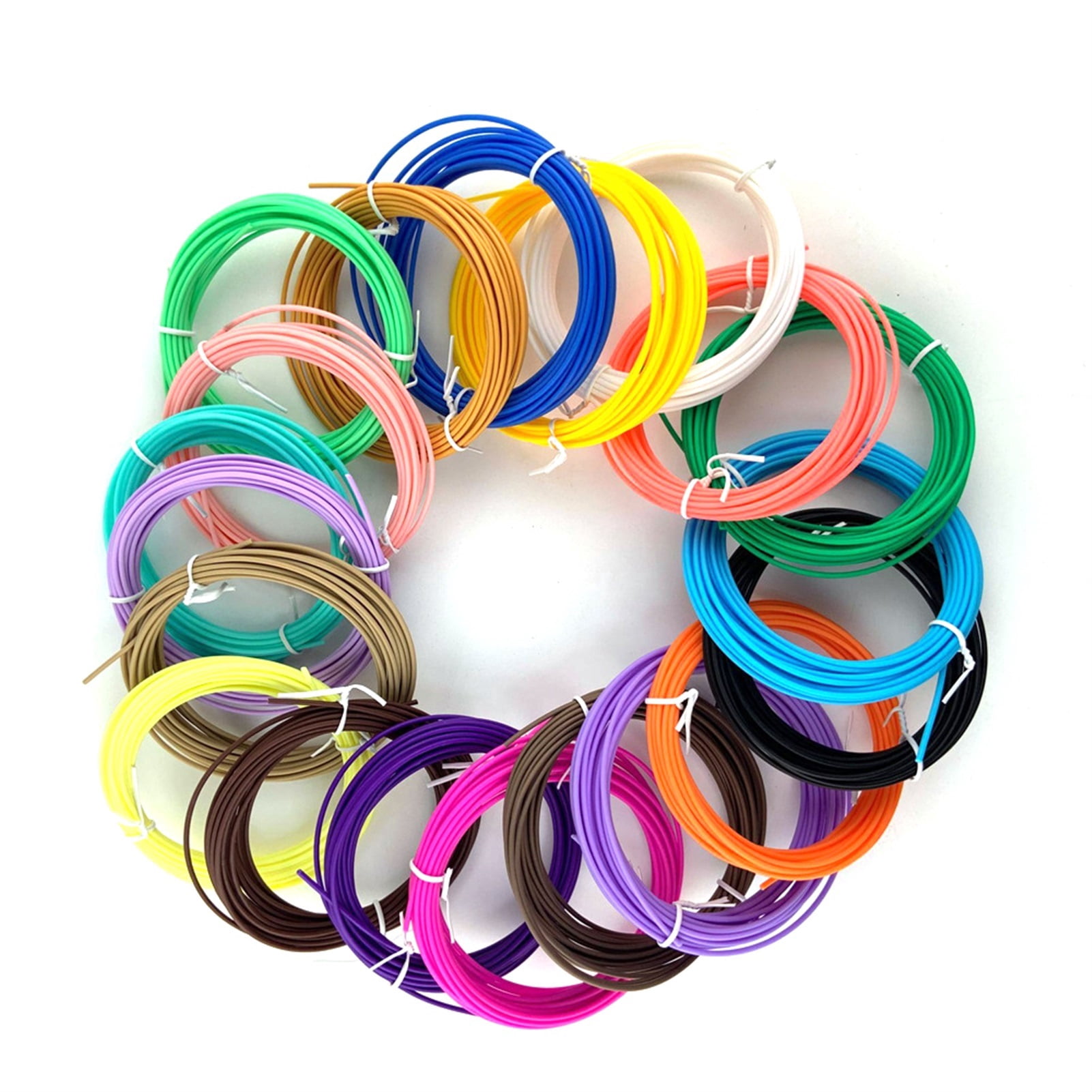 5 Meters PLA Filament for 3D Printer Painting Drawing Printing Pen Consumable 1.75mm Plastic Filament