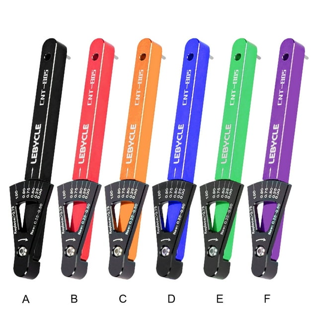 mmirethe Durable And Comprehensive Road Bike Repair Tool For Chain Maintenance Easy-to-use Chain Wear Indicator Cost-effective Black Blue