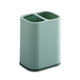 thumbnail image 1 of Naiovety Caja de soporte de almacenamiento de palillos, rejillas dobles, cucharas, espátula, organizador, drenaje Simple para baño, cocina, Organizadores de utensilios de cocina Verde, 1 of 6