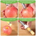 thumbnail image 5 of Descorazonador y Pelador de Frutas 2 en 1, Removedor de Semillas, Utensilio de Cocina para Frutas y Verduras, Descorazonador 2 en 1, Pelador de Melón y Frutas, 5 of 5