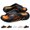 Orange, variant on Londyx Mens Slip On Shoes, Cloud Slides Soft Cushioned Quick Dry Sandals