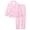 Pink & Colour Bows (Long Sleeve & Pants), variant on Topgal Trendy Big Girls Pink Leopard Animal Pattern Satin Pajamas Silky Button-Down Long Sleeves PJS for Teens Size 6/7