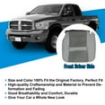 thumbnail image 6 of Kojem Driver Side Bottom Seat Cover Fit for 2006-2010 Dodge Ram Regular Cab 2007 2008 2009 2500 3500 Front Left, 6 of 14