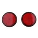 thumbnail image 2 of 6 Pares de Placas Reflectoras para Motocicleta Universales para Motocicleta ATV Rojo + Naranja SM SunniMix Reflectores redondos de motocicleta, 2 of 8