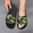thumbnail image 6 of GZHJMY Stylish Slides for Women Men, Camouflage Seamless Pattern Soft Flexible Slip-on Sandals Slippers, 6 of 7