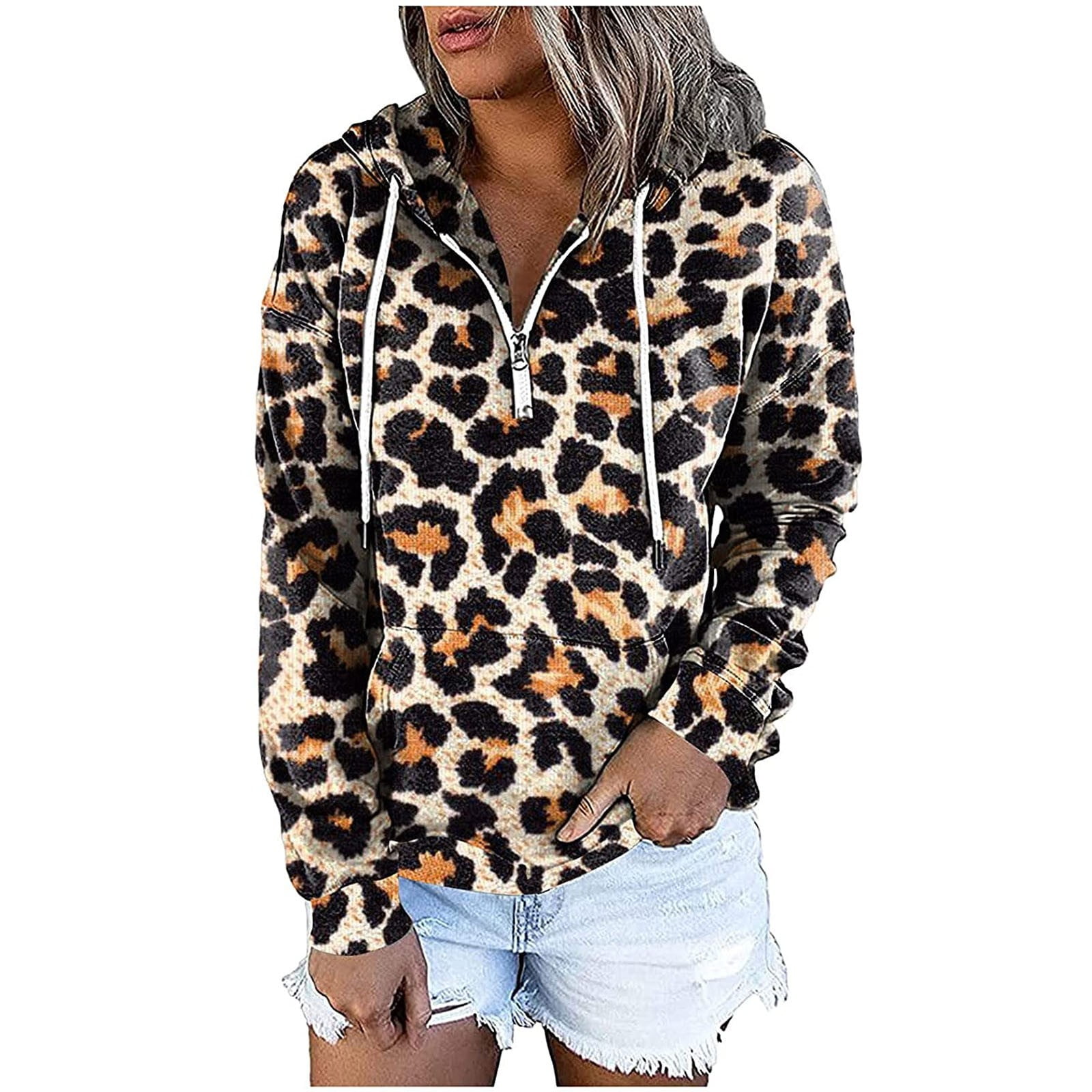 guess hooded leather jacket