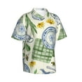 thumbnail image 2 of Disketp Hawaiian Shirts For Men,Vintage Utensils Print Mens Casual Short Sleeve Button Down Shirts Beach Shirt, 2 of 8