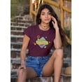 thumbnail image 2 of Buon Ferragosto Cocktails T-Shirt Women -Image by Shutterstock, Female Large, 2 of 4