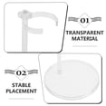 thumbnail image 4 of KAKOWELY base pour Figurines d'Action Support de Présentation de Poupée Support Transparent Support de Poupées Mini Support de Présentation avec Clip de Taille Réglable Accessoires de Poupée Jouet, 4 of 5