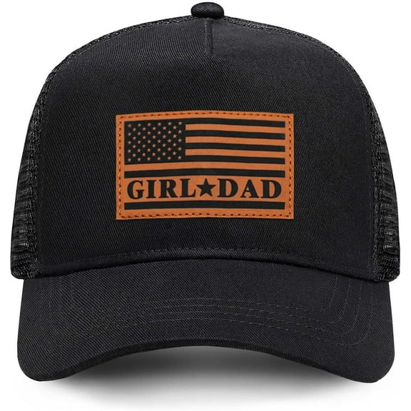 Girl Father Daddy Gifts Dad Hats for Men, Adjustable Dad Trucker Hat, Fathers Day Birthday Gifts from Daughter