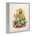 thumbnail image 3 of Stupell Industries Southwestern Desert Spring Cacti Gray Framed Giclee Art, 24 x 24, by Andrea Haase, 3 of 8