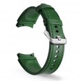 thumbnail image 1 of Correa de reloj de 20 mm para Samsung Watch 4 5 40 mm 44 mm Pulsera para Samsung Galaxy Watch 5 Pro Classic 42 mm 46 Silicona + bandas de cuero Tan Jianjun unisex, 1 of 2