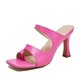 thumbnail image 5 of Sandalias de verano para mujer con tacones medianos finos Zapatos de cabeza cuadrada con punta de clip para mujer Wmkox8yii  hj789, 5 of 6