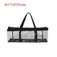 thumbnail image 1 of MYG Clear Tote Bag Transparent Shoulder Bag Large capacity Tool Bag Waterproof PVC, 1 of 6