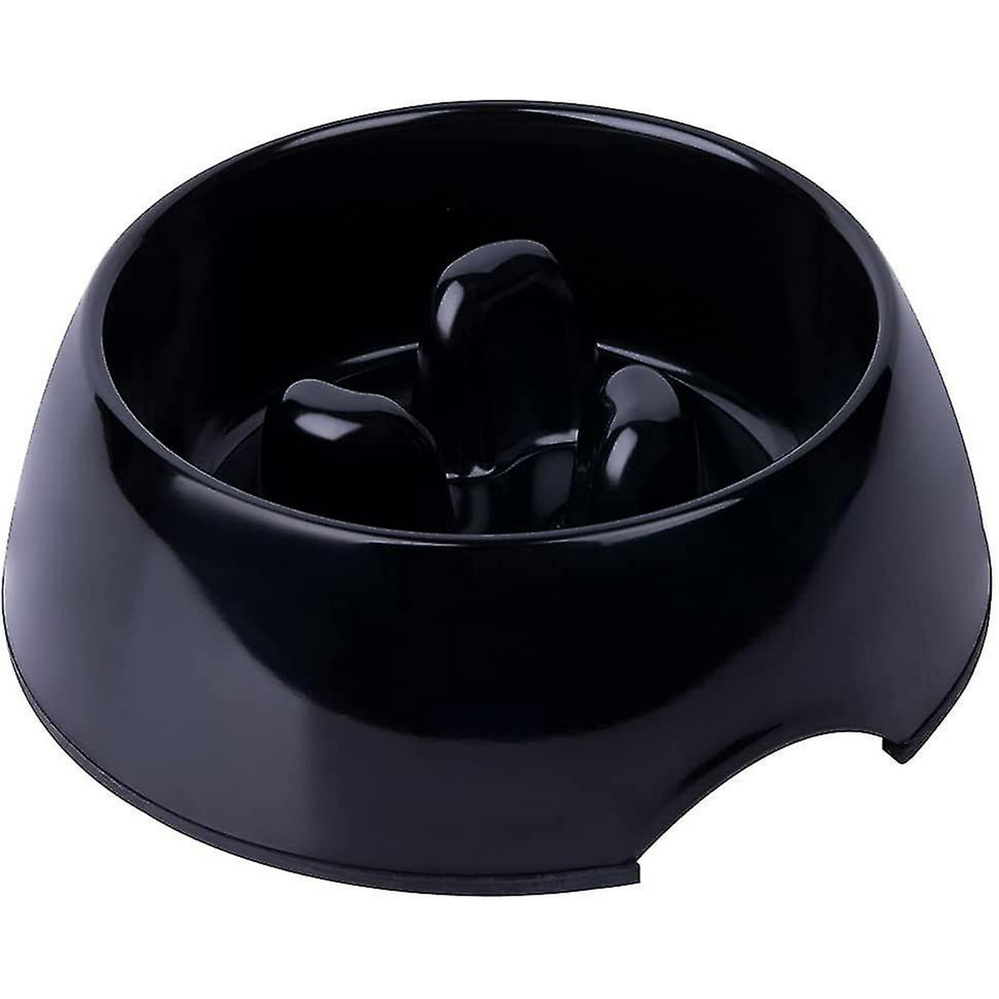 Gobble stop Slow Feeder Dog Bowl Slow Eating Anti gulp Bpa Free Melamine Bowl Walmart