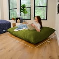 thumbnail image 3 of Big Joe Turnabout 3-in-1 Convertible Bean Bag Chair, Moss Green, 3 of 6