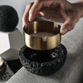 thumbnail image 4 of Imitation Planet Ashtray, Creative Ashtray ( X H) - 12.5 X 11.2 cm Weight 0.88 kg, Gray, 4 of 5