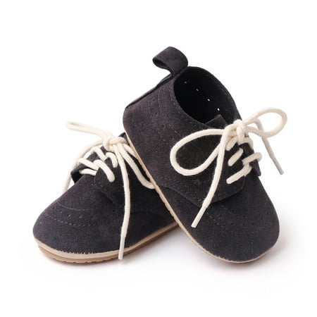 

Thaisu Infant Baby Boys Girls Moccasins Sneakers Frosted Leather Soft Sole Prewalker Anti-Slip Shoes First Walker Shoes