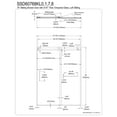 thumbnail image 5 of Kingston Brass Prato 60" x 76" Left Handed Frameless Sliding Shower Door in Brushed Nickel, 5 of 7