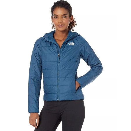 The North Face Flare NF0A7UW7BH7 Hoodie Women's Blue 100% Nylon Full Zip CLO1018 (Blue,Regular,XS)