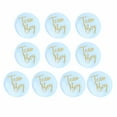 thumbnail image 2 of Botones De Revelación De Género Pins 10pcs Suministros De Fiesta De Baby Shower Decoración Con Fácil Diseño De Prensa Para Camisas Y Abrigos, 2 of 7
