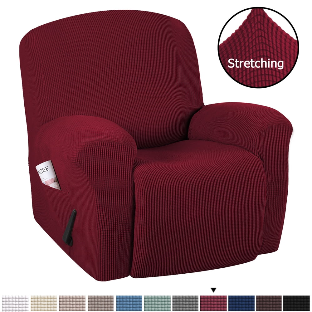 DeRong Stretch recliner chair cover simple suitable for recliner large