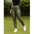 thumbnail image 3 of Jogger elegante Verde militar extra grande, 3 of 3
