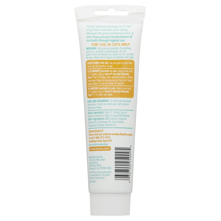 Hartz hairball top remedy plus paste