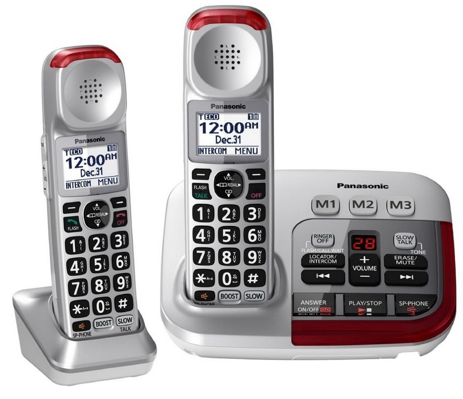 Panasonic KXTGM450S Amplified Phone with (1) extra handset