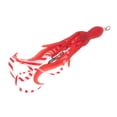thumbnail image 1 of Señuelo de calamar para pesca de calamar, accesorio para principiantes, versátil, portátil, vívido, herramienta de pesca realista para , adultos, Rojo fluorescente, 1 of 8