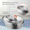 thumbnail image 4 of 2L Stainless Steel Cat Water Fountain, Super Quiet Adjustable Water Flow Automatic Pet Water Drinking Dispenser (67oz), 4 of 9