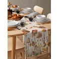 thumbnail image 6 of Boanket Fall Mushroom Table Runner - 72 Inch Long, Kitchen Dining Table Runner Dresser Scarves, Watercolor Maple Leaf Farmhouse Farmhouse Home Decor for Coffee Table Wedding Party Banquet, 6 of 8