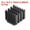 Black, variant on Uxcell Thermal Pad Aluminum Heatsink Electronic Radiators Silver 0.57 x 0.55 x 0.51 inch 10Pcs