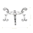 thumbnail image 2 of LOVEVER 2Pcs Alloy Crystal Ball Base Crystal Ball Display Base Crystal Sphere Holder, 2 of 7