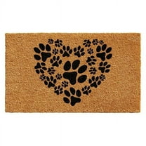 Calloway Mills Heart Paws Outdoor Doormat 24" x 36"